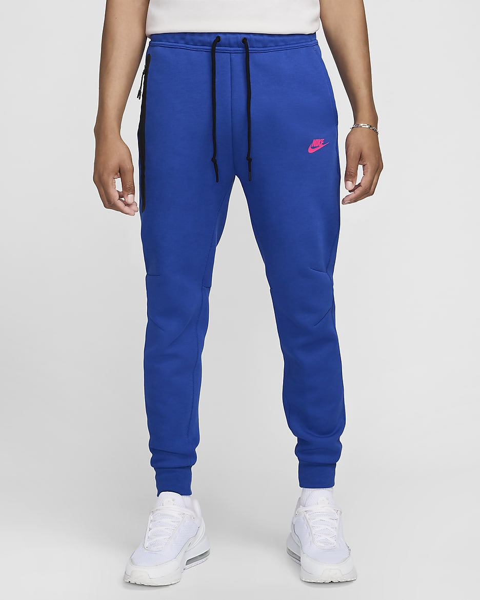 Blue nike tech fleece joggers online